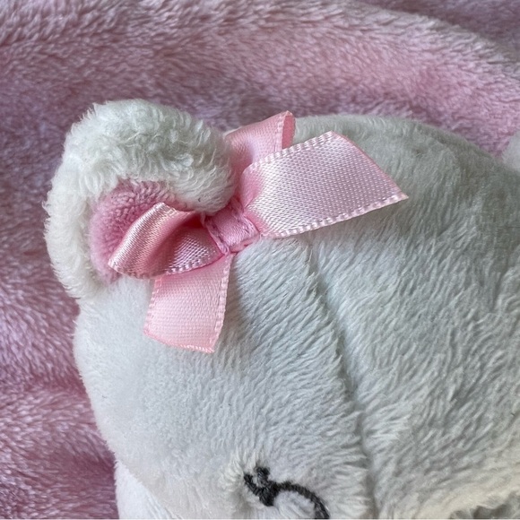 Carter’s Sleepy Kitten Cat Lovey Plush Security Blanket Snuggler 2021 Satin Trim - Picture 4 of 9